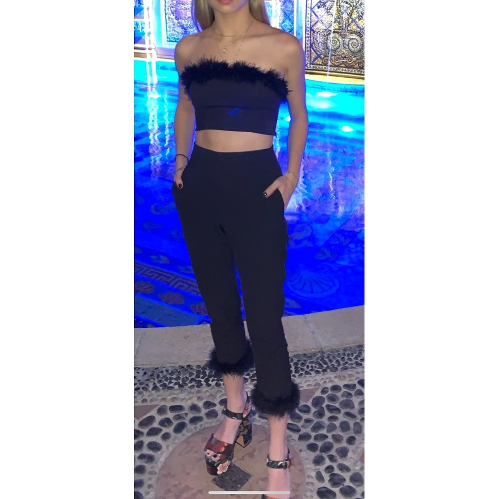 Crop Top and Pant Set